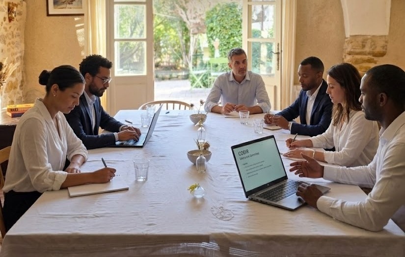 Réunion professionnelle Villas Fora